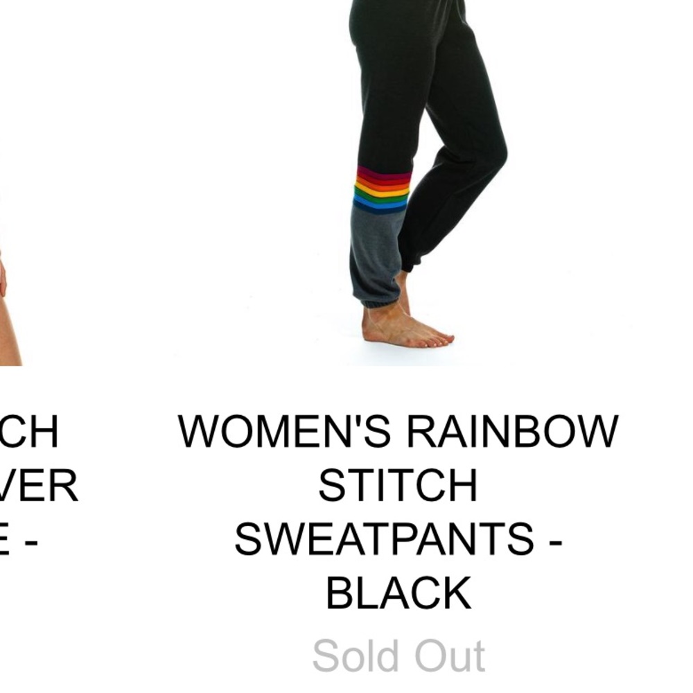 BRAND NEW RARE/SOLD OUT AVIATOR NATION SWEATPANTS